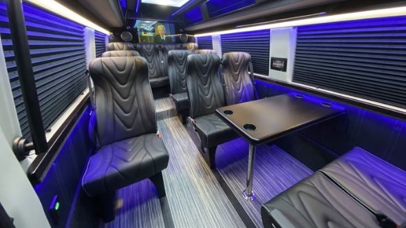 18 passenger sprinter van interior huntington beach