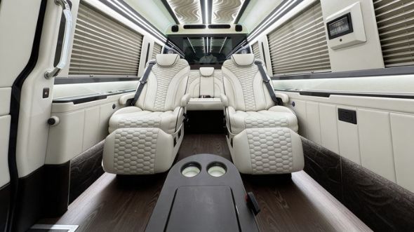8 passenger sprinter van interior huntington beach