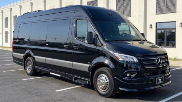 huntington beach airport sprinter van service