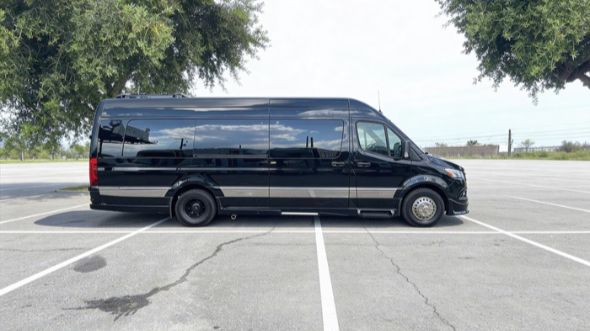 huntington beach private event sprinter van rental