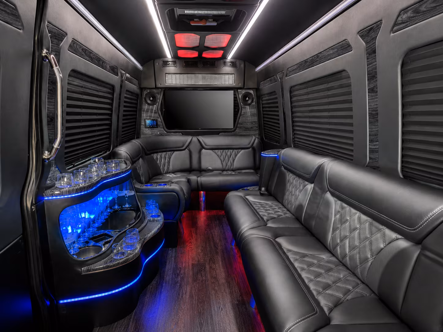 hotel block shuttle sprinter vans and private event guest transportation in huntington beach