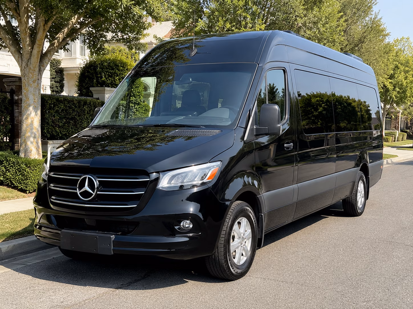 huntington beach 12 passenger sprinter van