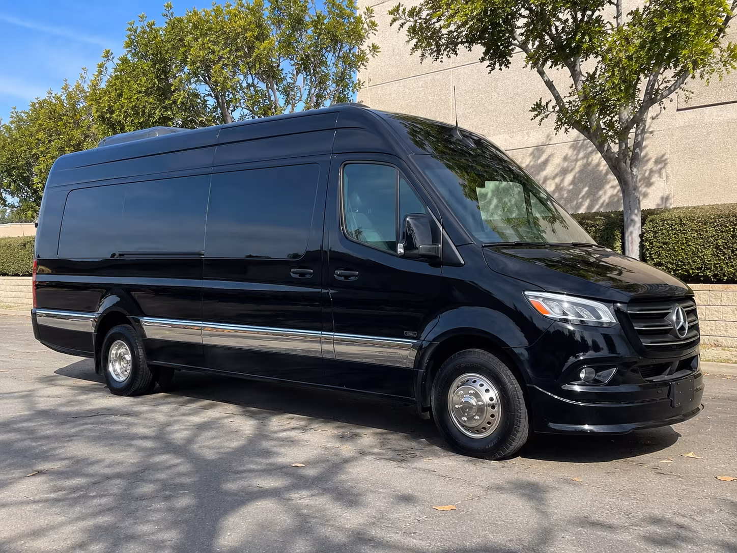 huntington beach 8 passenger sprinter van