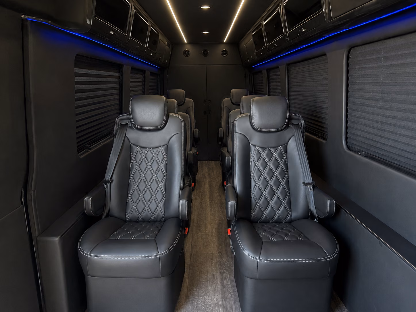 huntington beach sprinter van booking step 1