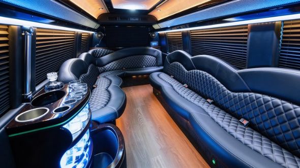 sprinter limousine interior huntington beach